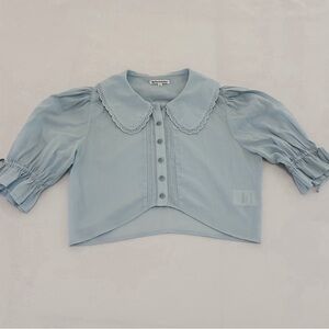 Reformation Peter-Pan Blouse